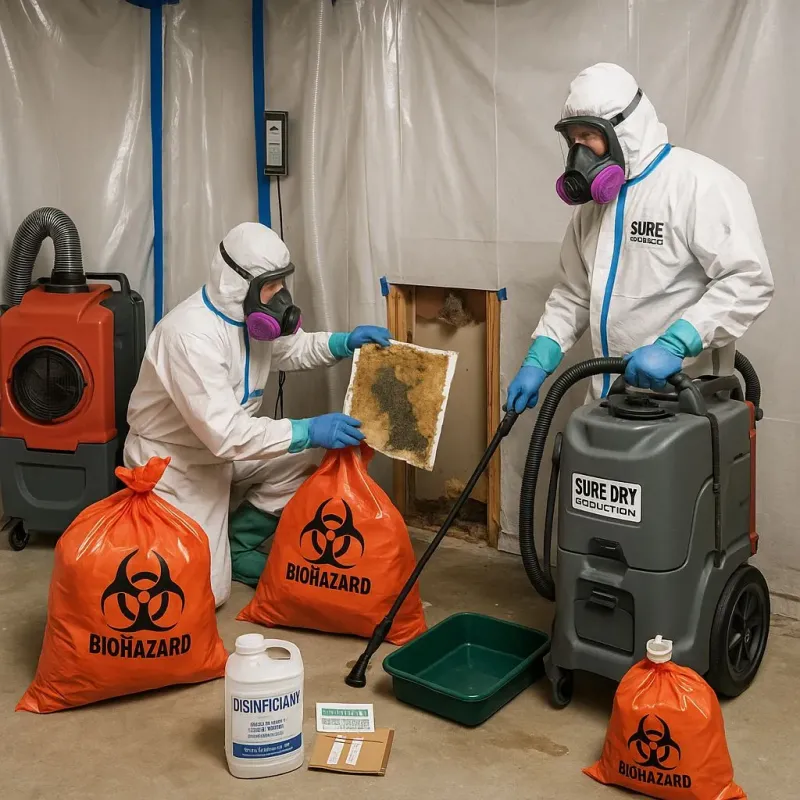 Contaminated Water Handling Protocols process in Licking County, OH